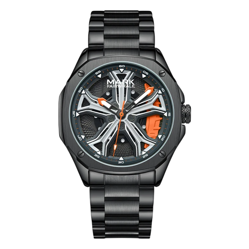 Mark Fairwhale FW-5060 STEELORIX - Men's Stainless Steel Luxury Watch