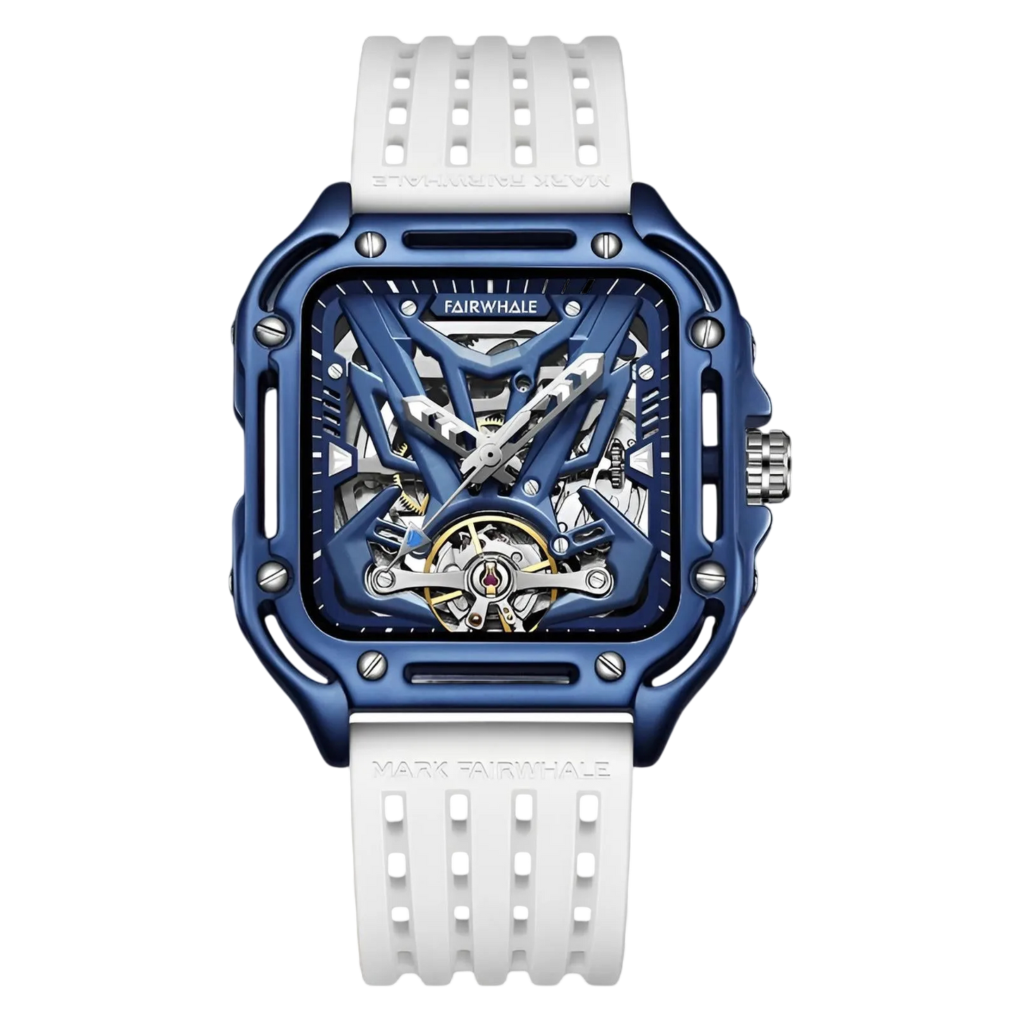 Mark Fairwhale FW-6530 ZEPHYROS - Skeleton Automatic Watch with Luminous Dial - Modern Design