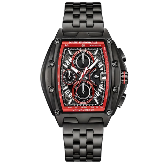 Mark Fairwhale FW-5080 TONIXORA - Men's Luxury Chronograph Watch with Stainless Steel Strap