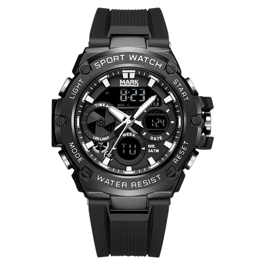 Mark Fairwhale FW-5035 LUXORIN - Men's Digital Electronic Watch Luminous Display