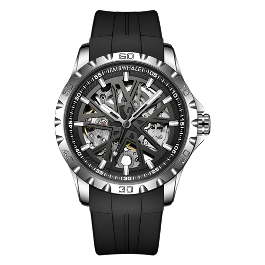 Mark Fairwhale FW-6580 KANTRY - Men's Skeleton Automatic Watch