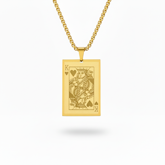 King of Hearts Royal Signature Pendant Necklace