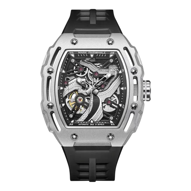 Mark Fairwhale FW-6870 LUXORVAN - Men's Luxury Skeleton Tourbillon Watch