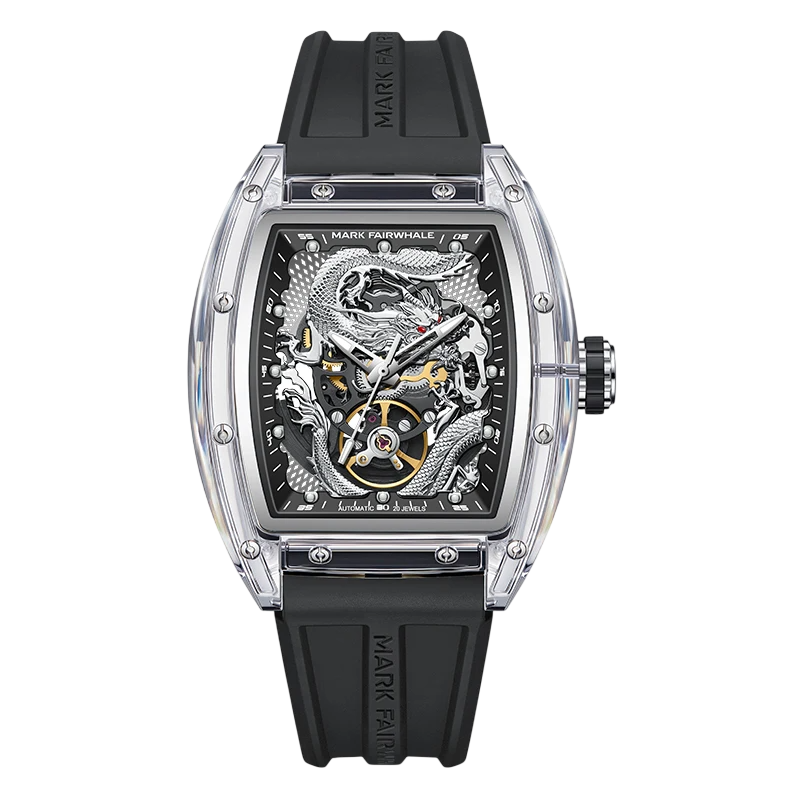Mark Fairwhale FW-6990 DRACORYX - Men's Automatic Skeleton Dragon Watch