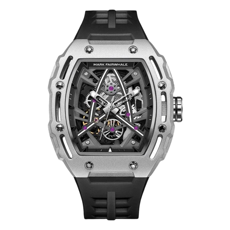 Mark Fairwhale FW-6650 TONNEXOR - Men's Tonneau Skeleton Automatic Watch