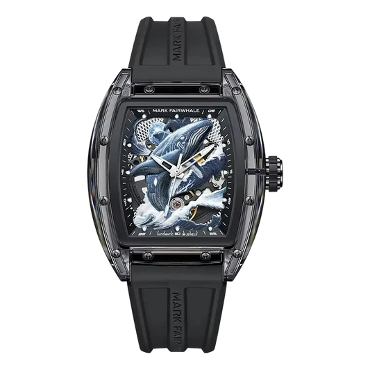 Mark Fairwhale FW-6880 VORTIGAN - Men's Skeleton Tourbillon Automatic Watch
