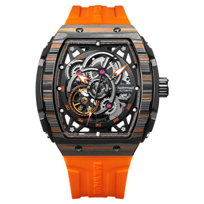 Mark Fairwhale FW-6660 TONNEVAR - Men's Mechanical Tonneau Watch