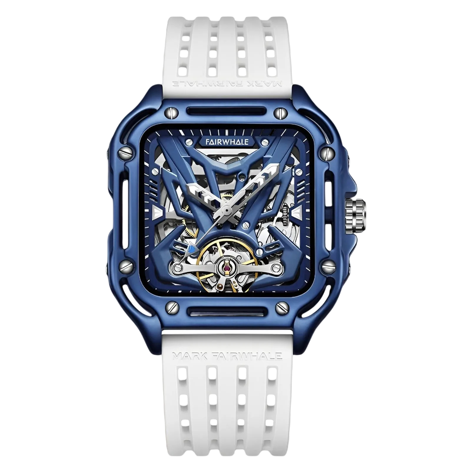 Mark Fairwhale FW-6530 ZEPHYROS - Skeleton Automatic Watch with Luminous Dial - Modern Design