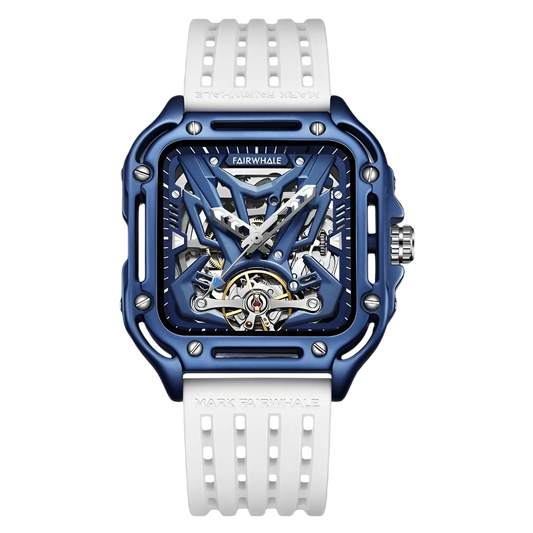 Mark Fairwhale FW-6530 ZEPHYROS - Skeleton Automatic Watch with Luminous Dial - Modern Design