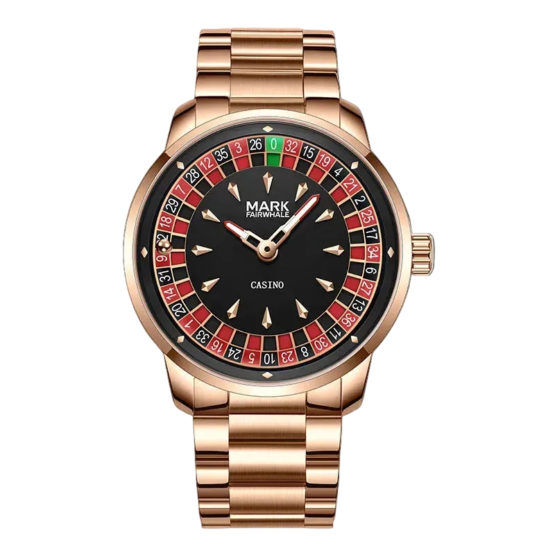 Mark Fairwhale FW-5031 ROULEX Casino Watch - Luxury Roulette Timepiece