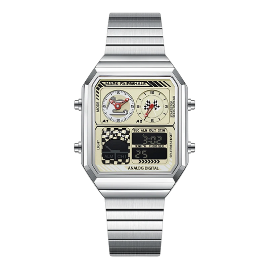 Mark Fairwhale FW-4460 RECTRONIX - Men's Digital Chronograph Sport Watch