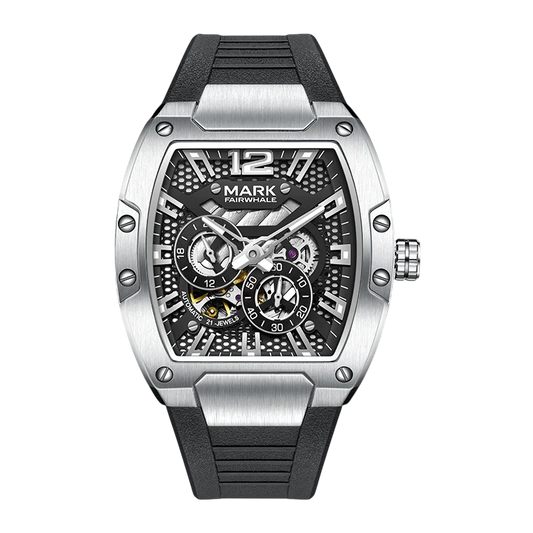 Mark Fairwhale FW-6850 CHRONOVEX - Men's Hybrid Chronograph Skeleton Automatic Watch