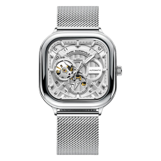 Mark Fairwhale FW-6014 STEELVOR - Men's Automatic Mechanical Stainless Steel Watch