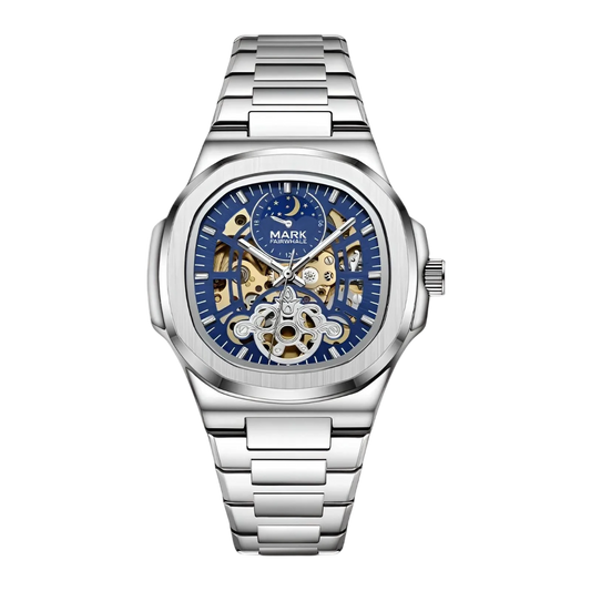 Mark Fairwhale FW-6012 LUNASKEL - Skeleton Moon Phase Automatic Watch