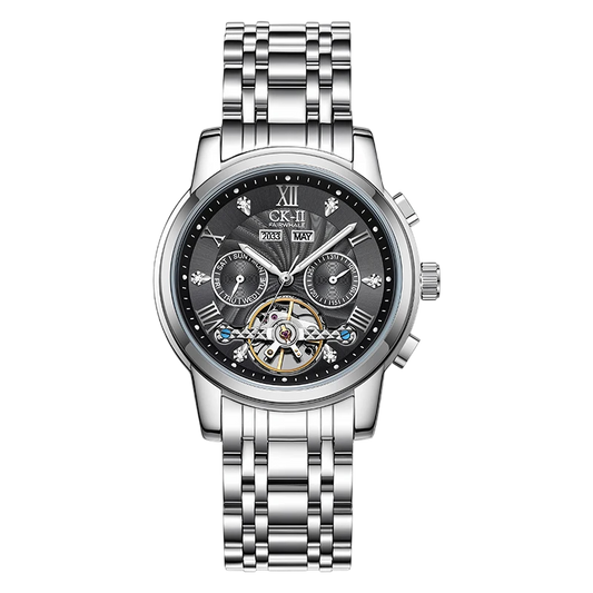 Mark Fairwhale FW-6028 CHRONOLUX - Men's Automatic Mechanical Luminous Chronograph Watch