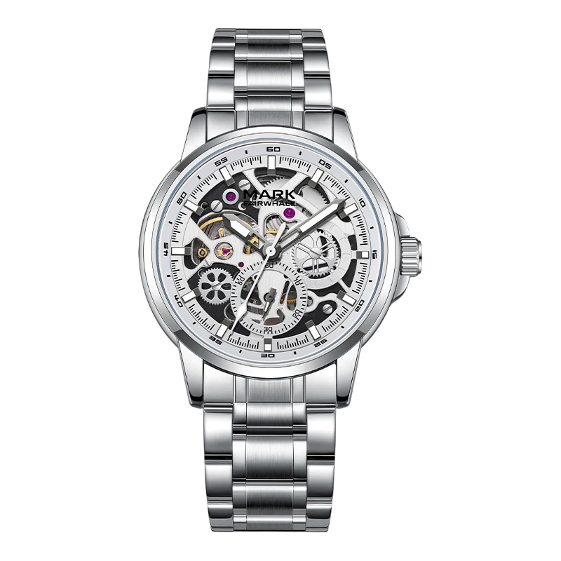 Mark Fairwhale FW-6051 SKELUMIX - Men's Skeleton Watch Luminous Water Resistant
