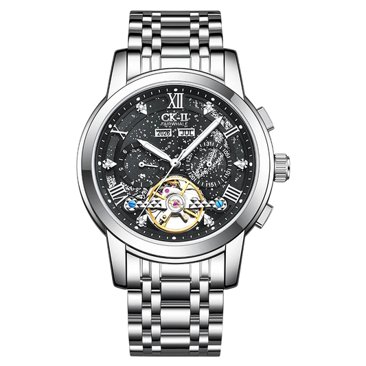 Mark Fairwhale FW-6055 LUMIVEX - Men's Automatic Mechanical Chronograph Watch