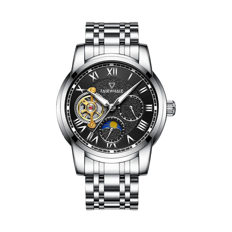 Mark Fairwhale FW-6150 TOURVEX - Men's Automatic Mechanical Tourbillon Watch