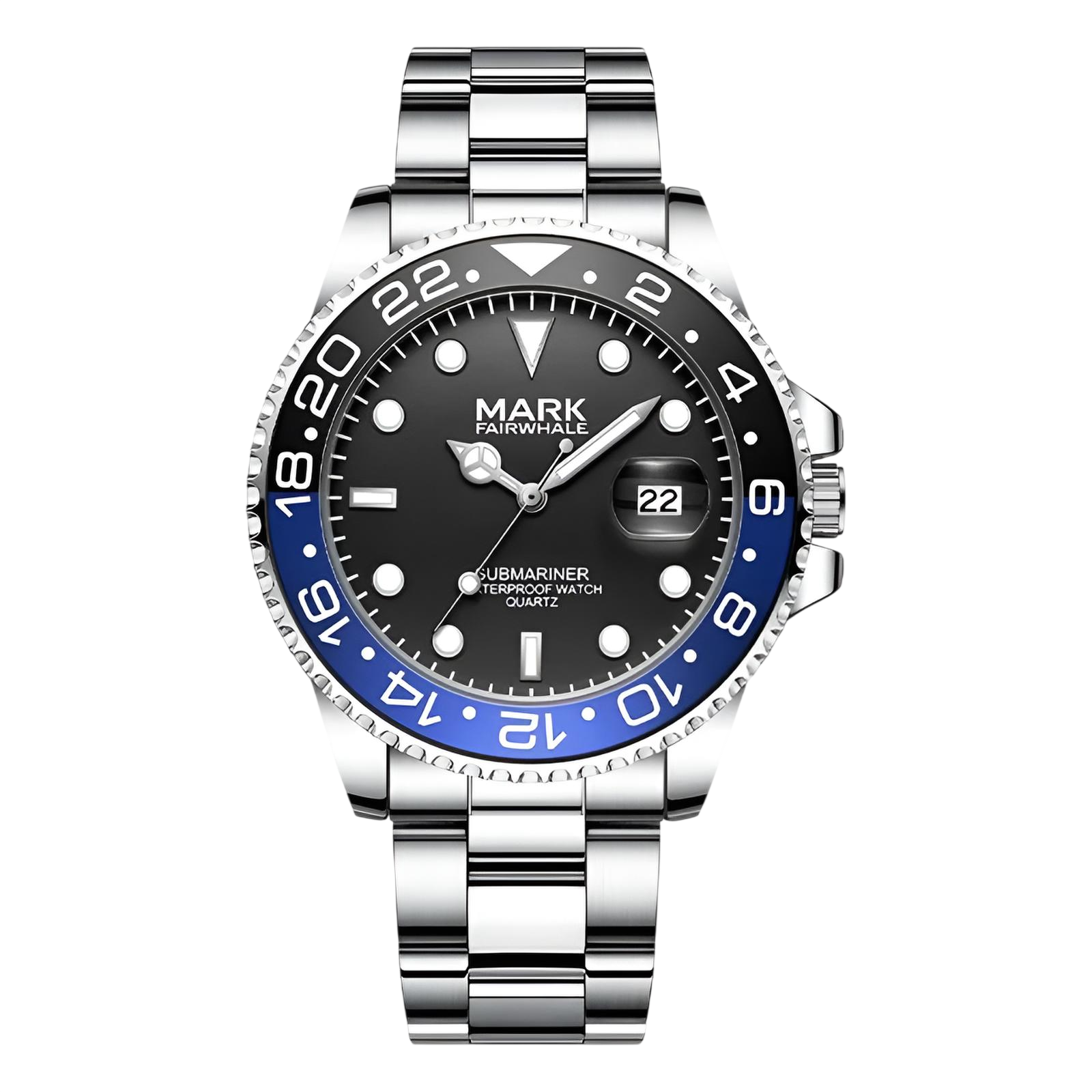 Mark Fairwhale FW-5140 VELTORIS - Luxury Quartz Watch with Auto Date