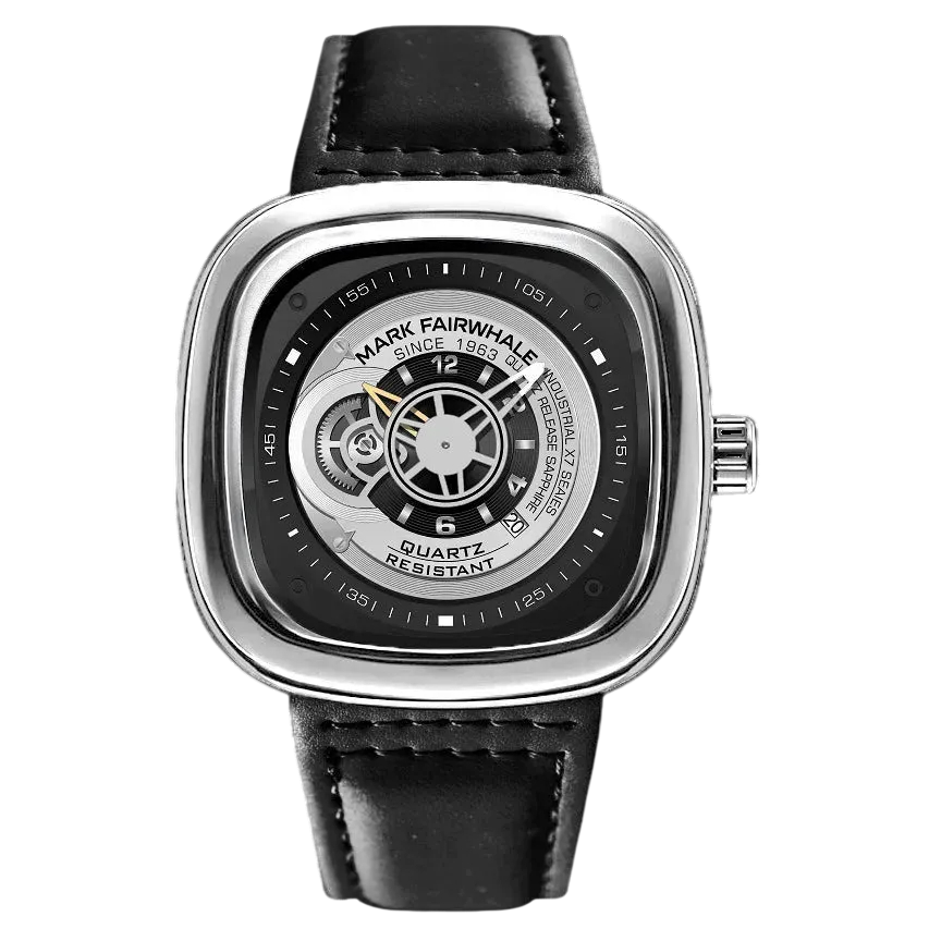 Mark Fairwhale FW-5052 QUADREX - Men's Square Design Quartz Watch