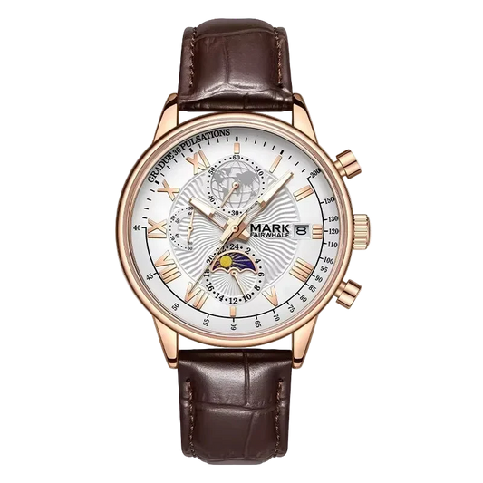 Mark Fairwhale FW-5067 NOXERON - Men's Chronograph Moon Phase Watch