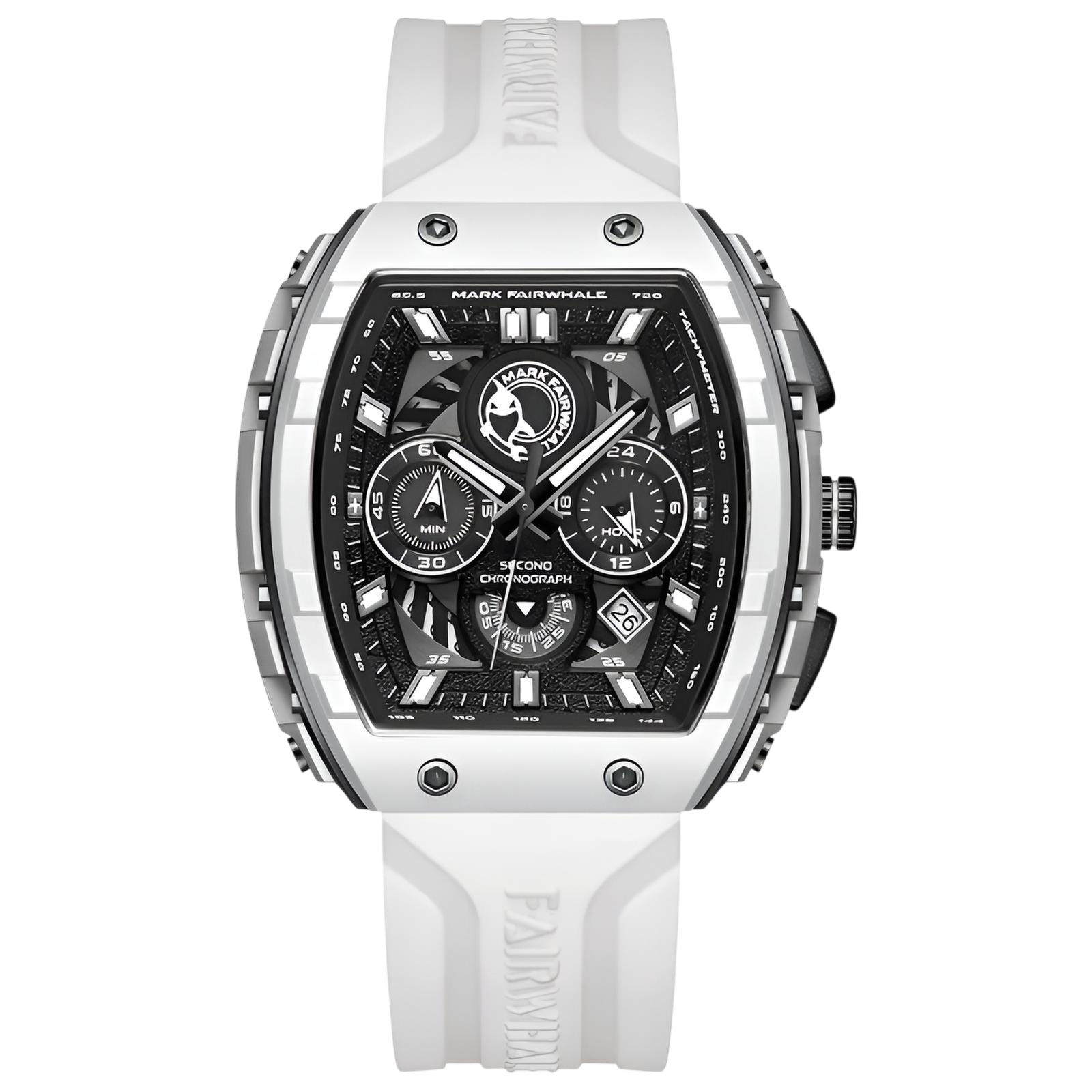 Mark Fairwhale FW-5670 BOLTRON - Men's Bold Design Chronograph Sport Quartz Watch